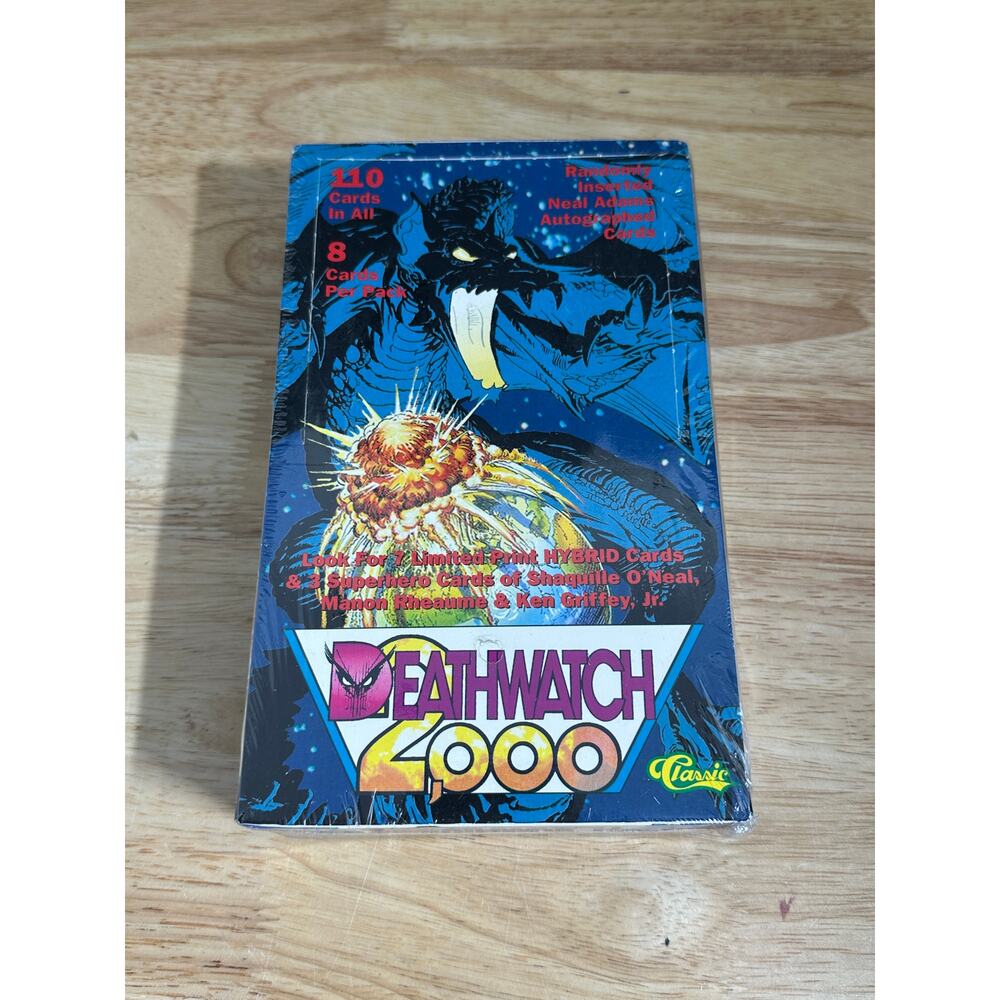 1993 CLASSIC DEATHWATCH 2000 TRADING CARDS FACTORY SEALED BOX